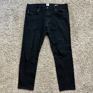 Hiroshi Kato The Pen Slim Selvedge Denim Jeans Raw Black Men’s Size 33